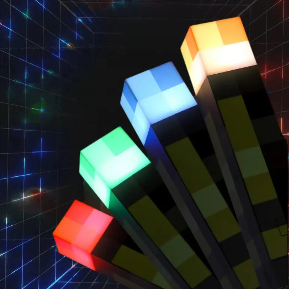 Minecraft Torch Light LED Light